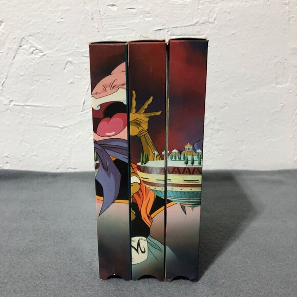 Dragonball Z - Majin Buu Saga VHS Set of 3 DBZ Anime - Picture 1 of 9